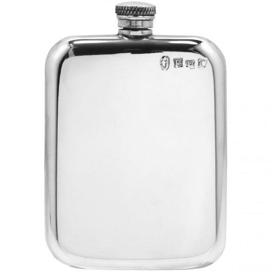 British Pewter 6oz Purse Hipflask